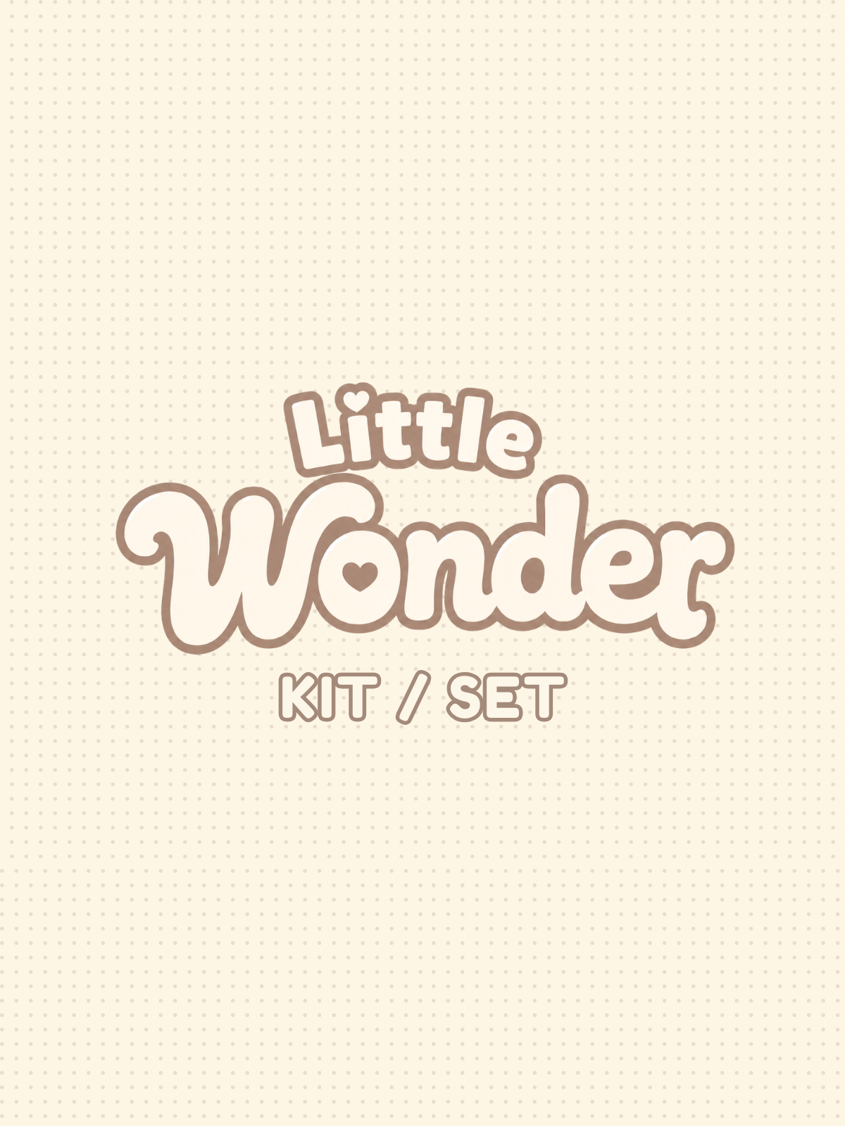 Wonder Kit / Set