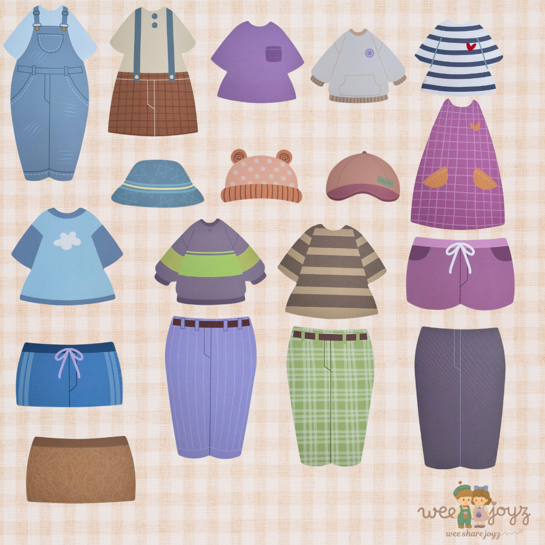 MAGNETIC DRESS-UP DOLLS[WEEJOYZ]