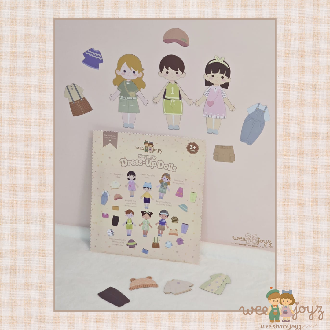 MAGNETIC DRESS-UP DOLLS[WEEJOYZ]