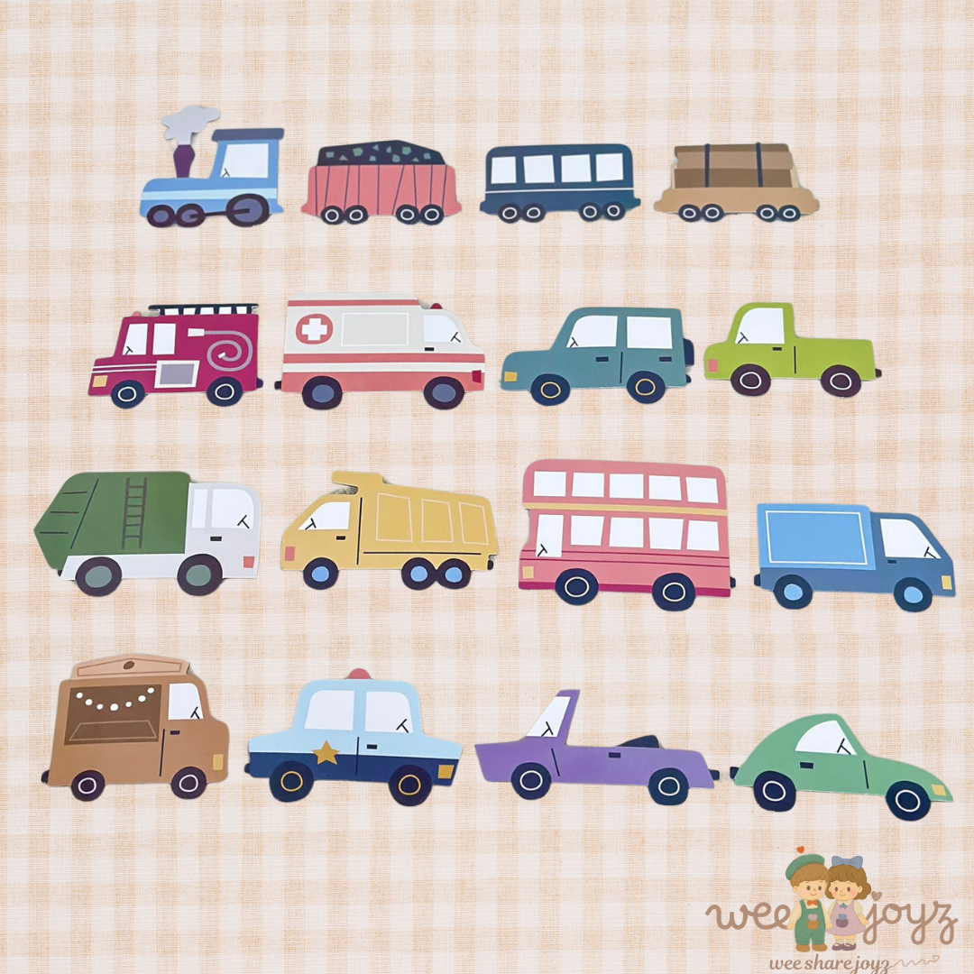 MAGNETIC ROAD TRACK & VEHICLES[WEEJOYZ]