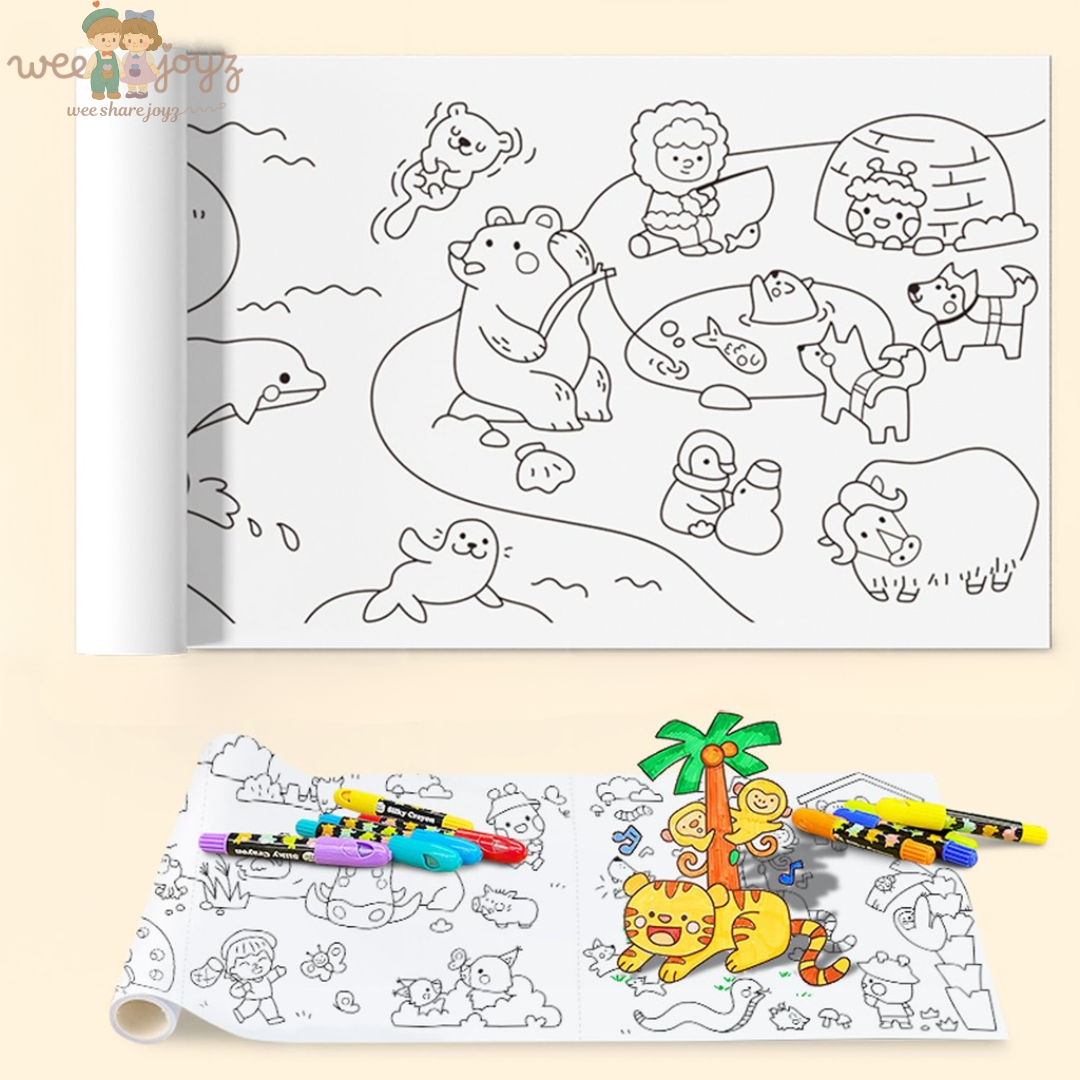 Sticky Coloring Poster [Forest Party][JarMelo]x[Weejoyz]