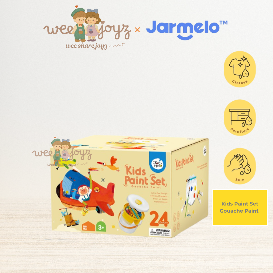 Kids Paint Set Gouache Paint [JarMelo]x[Weejoyz]