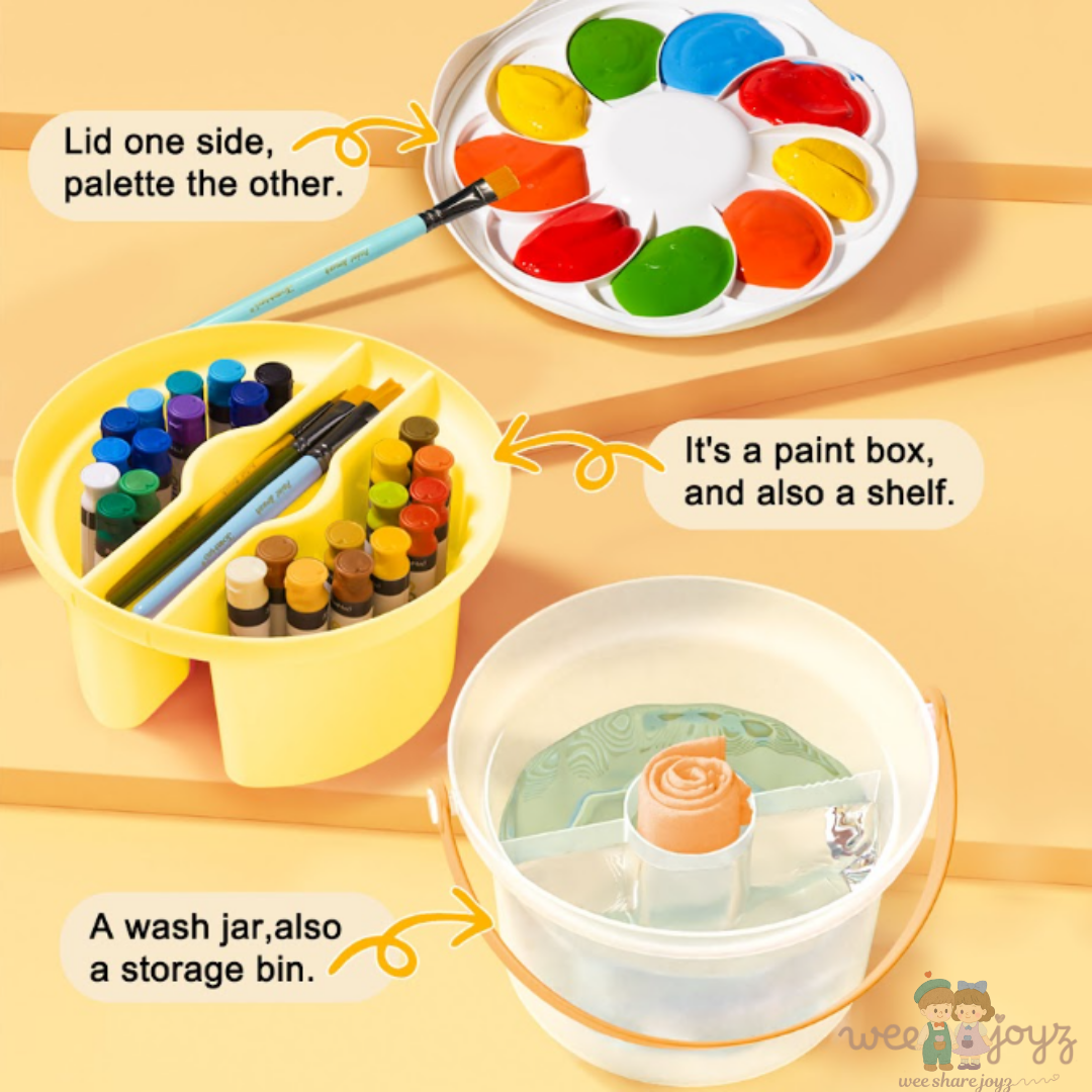 Kids Paint Set Gouache Paint [JarMelo]x[Weejoyz]