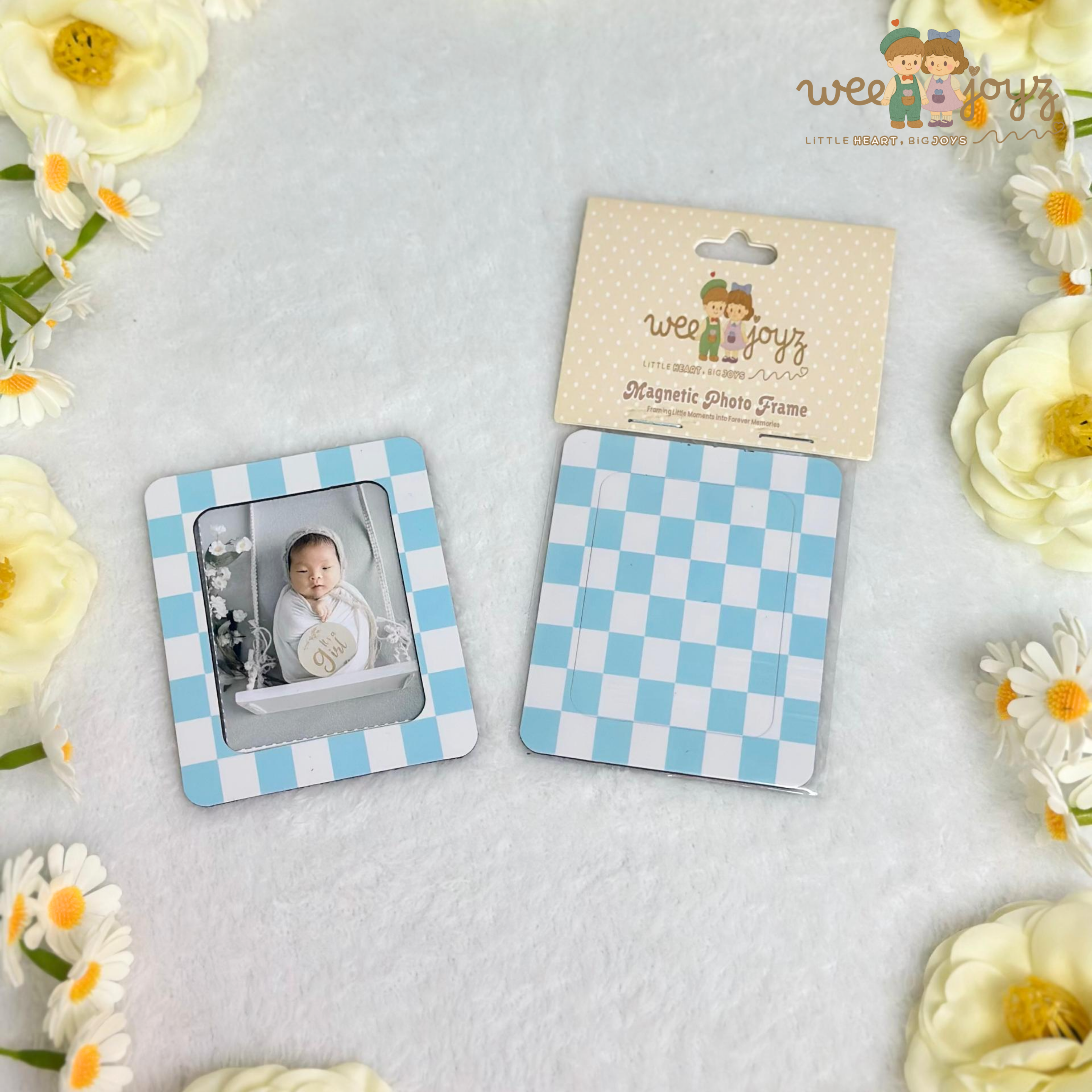 WONDER MAG-FRAME [MINI INSTAX SIZE 4x6 CM][BABY BLUE][WEEJOYZ]