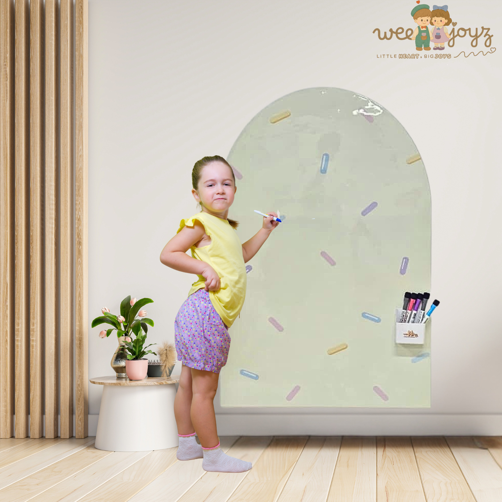 MAG-WALLPAPER [GLOSSY PASTEL CONFETTI][90x60CM][WEEJOYZ]
