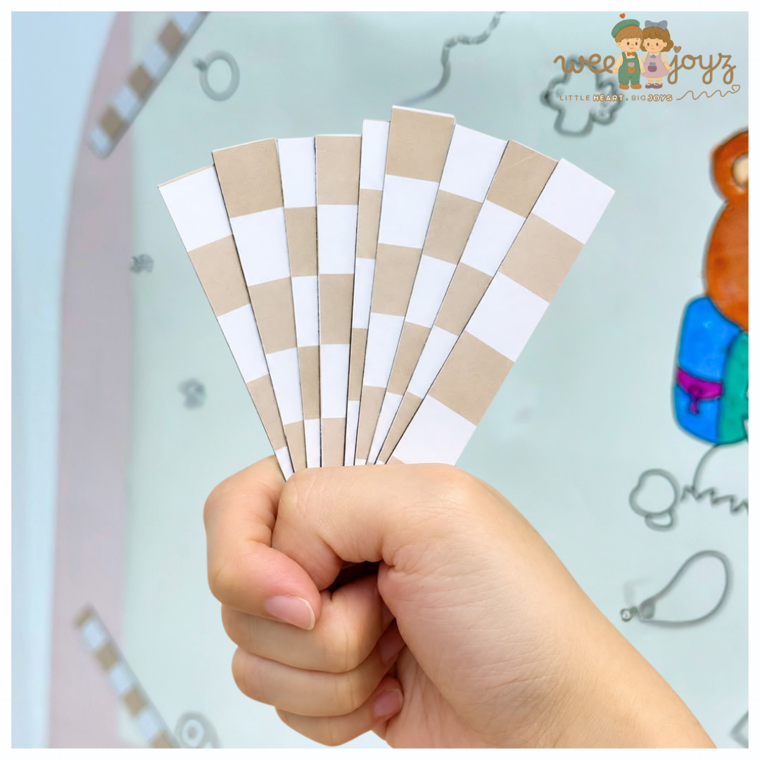 Magnetic Washi Tape(Baby Blue Checkers/ Baby Pink Checker/ Latte Checkers)[Weejoyz]