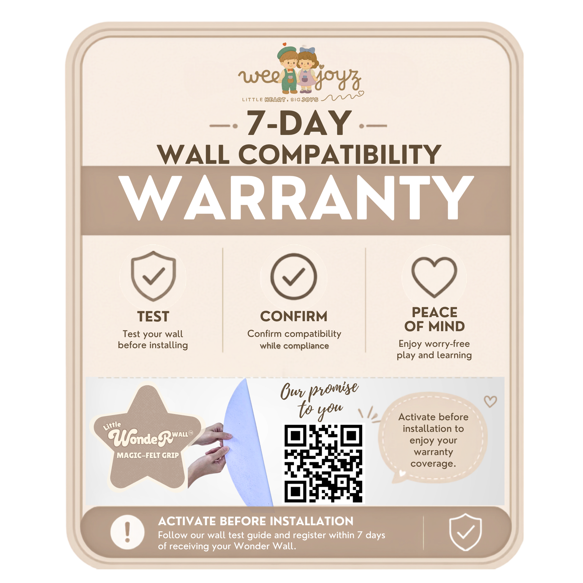 WONDROUS SET[PLAY WALL + DRAWKIT + PREMIUM WOODEN SHAPES][WEEJOYZ]
